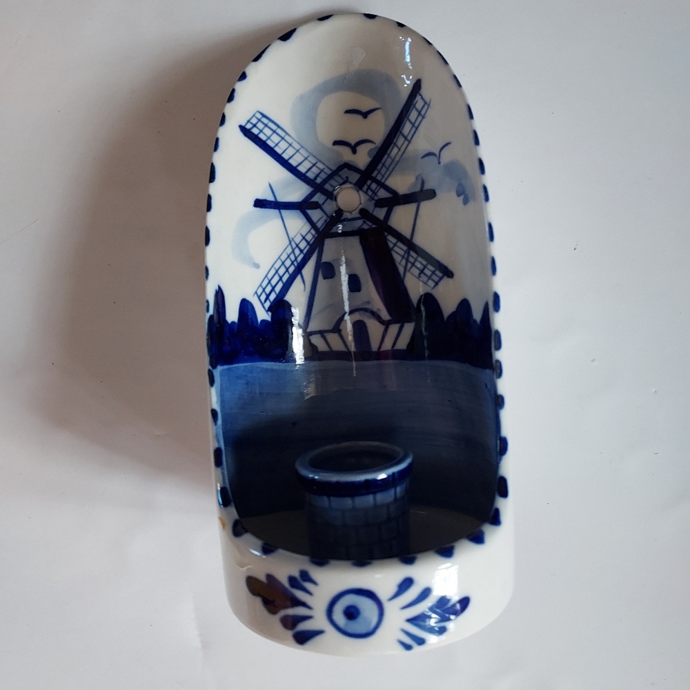 Vintage Royal Delft Candle Holder